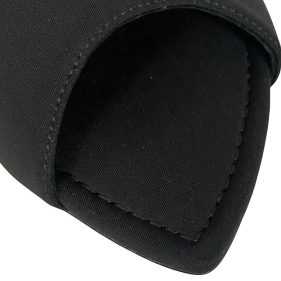 Good American Clear Wedge Sandal Neoprene Open Toe Size 8.5 GA368N-X New in Box - Picture 6 of 16